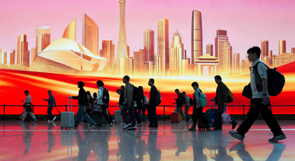 廣州白雲(yún)機(jī)場春運(yùn)客流量突破500萬